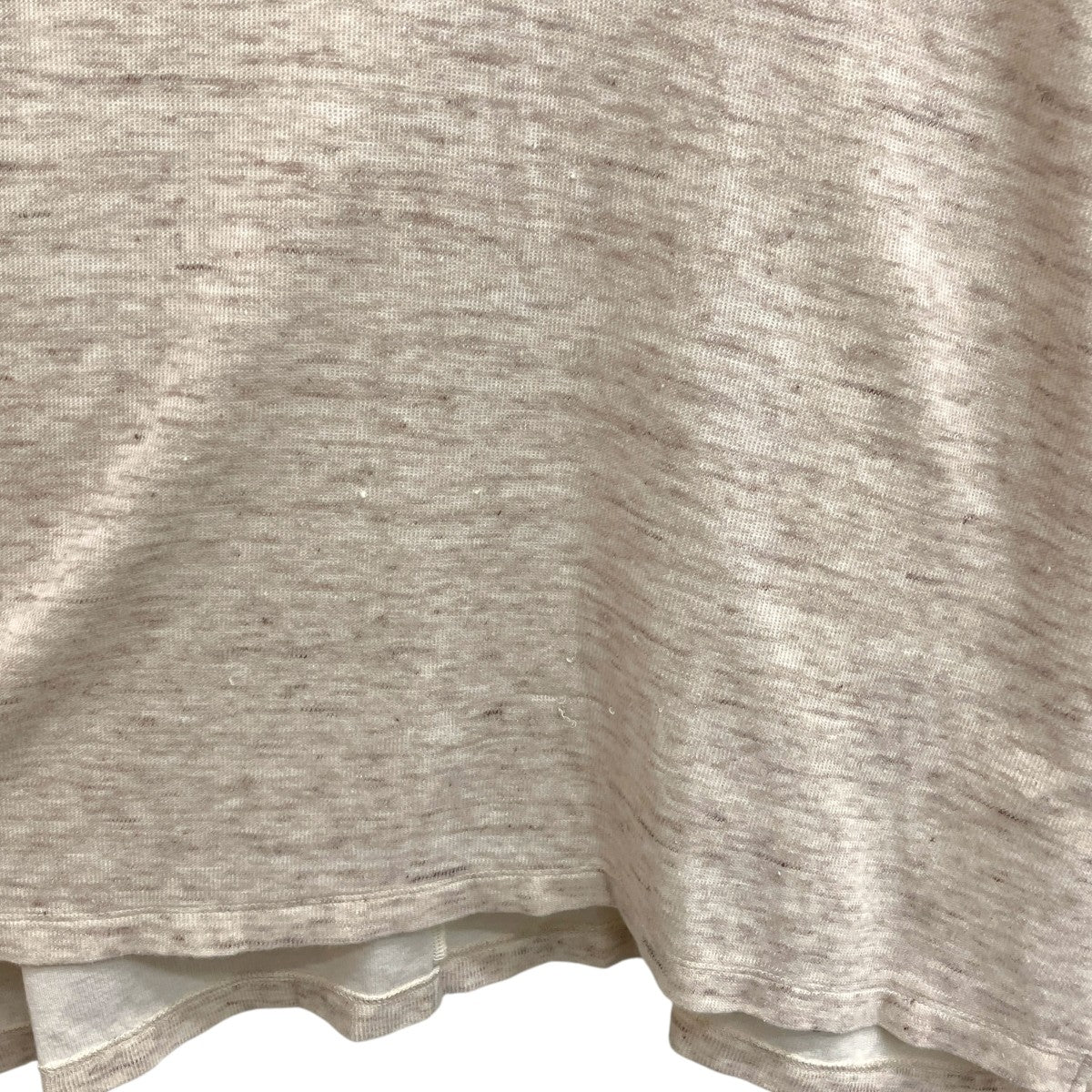26SSハーフリバーカラーネックプルオーバーカットソー01261-1106