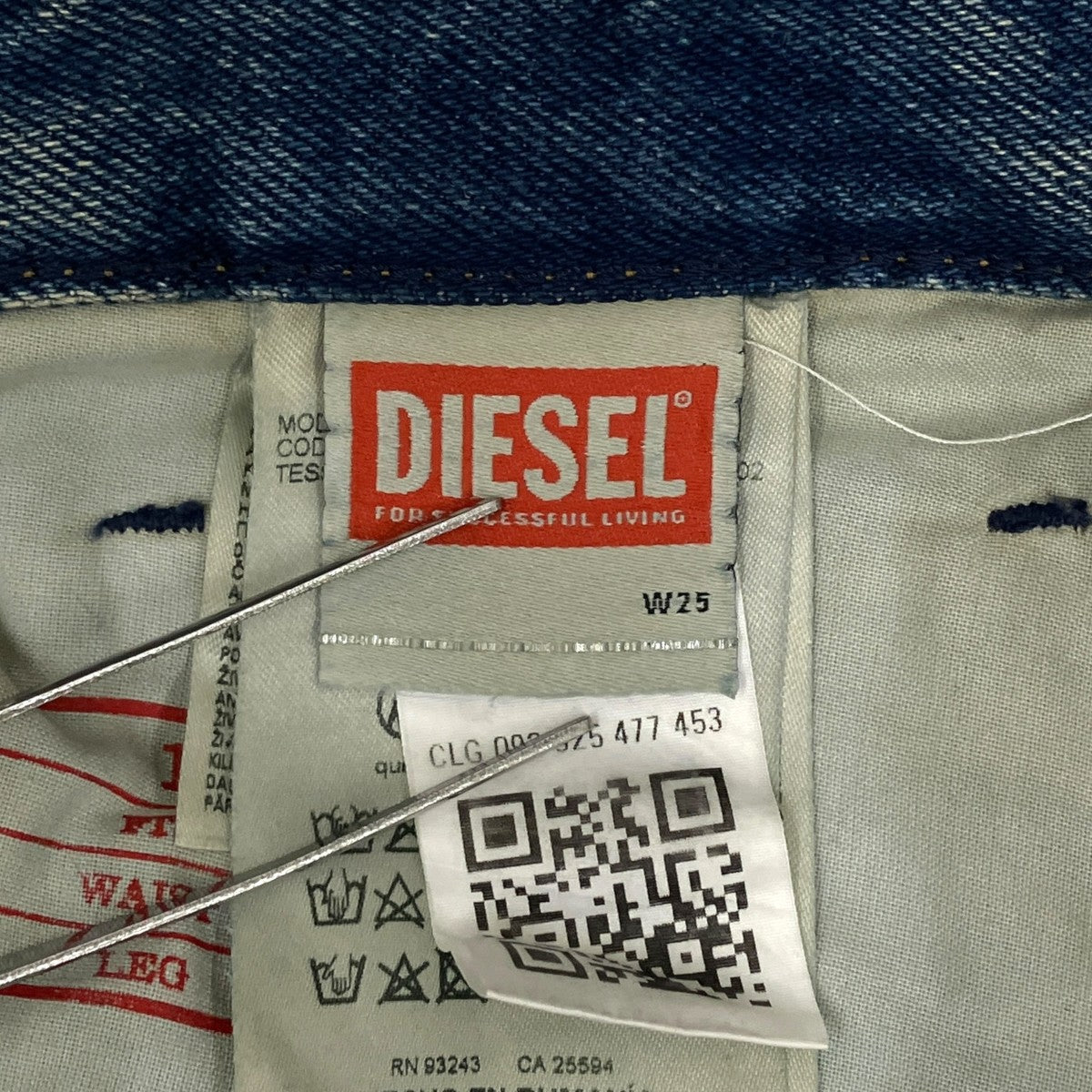 DIESEL 1996 D-SIREデニムパンツA06926 古着・中古-7枚目のアイテム画像