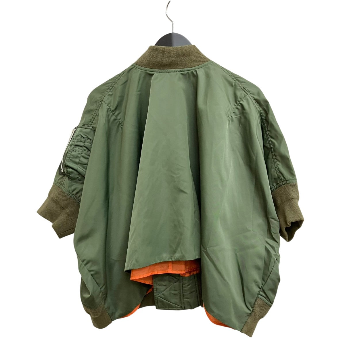 sacai(サカイ) ハーフスリーブ ボンバージャケット 21-05403 21-05403