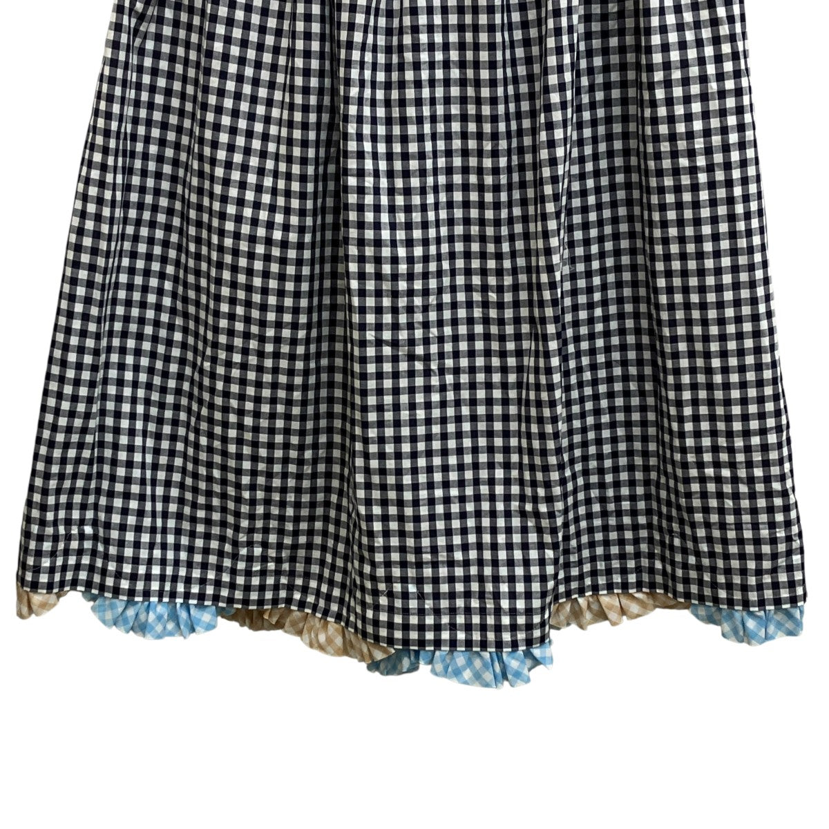 TAO COMME des GARCONS ギンガムチェックスカート TQ-S014 古着・中古-5枚目のアイテム画像