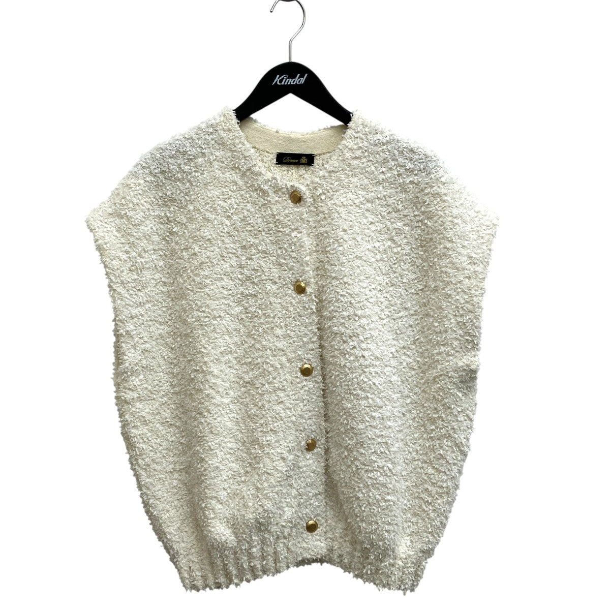 Drawer SPRING1 5G Tweedie KNITVESTSベスト6515-1-000019 古着・中古-1枚目のアイテム画像