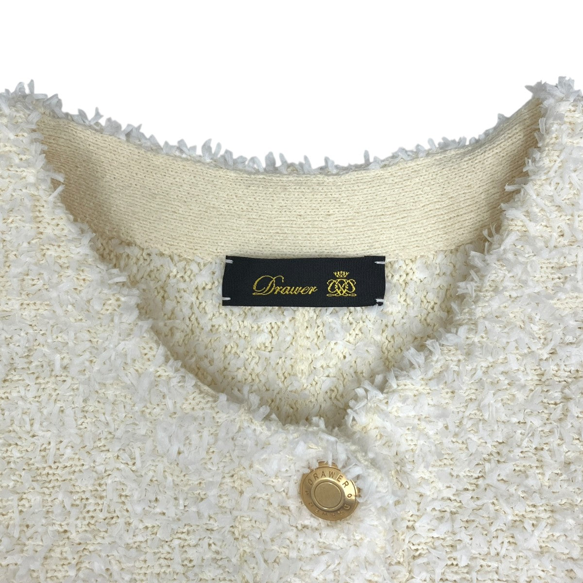 Drawer SPRING1 5G Tweedie KNITVESTSベスト6515-1-000019 古着・中古-5枚目のアイテム画像