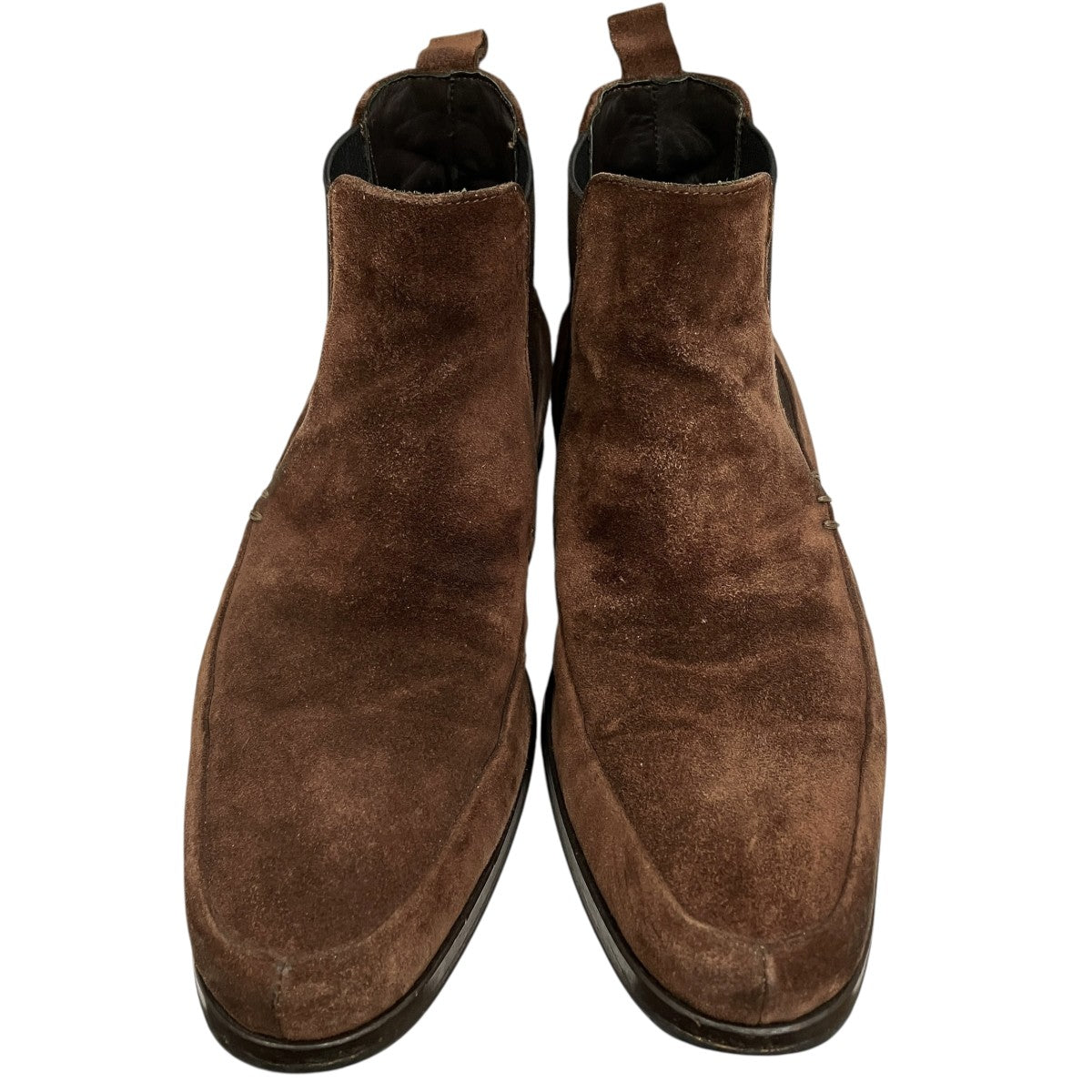 EMPORIO ARMANI スウェードブーツ 古着・中古-2枚目のアイテム画像