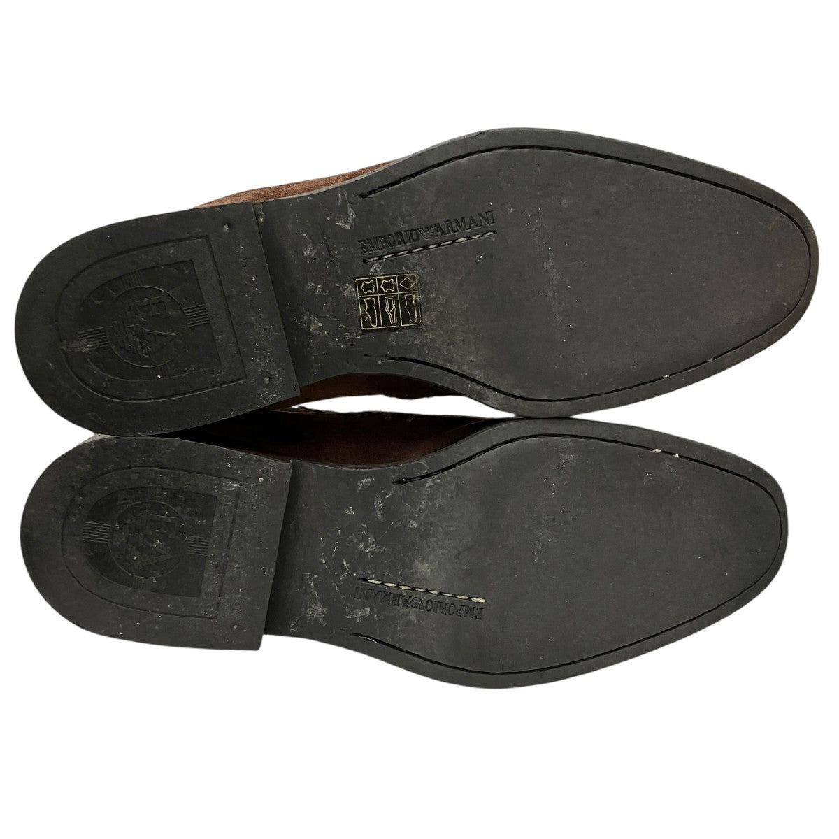 EMPORIO ARMANI スウェードブーツ 古着・中古-5枚目のアイテム画像