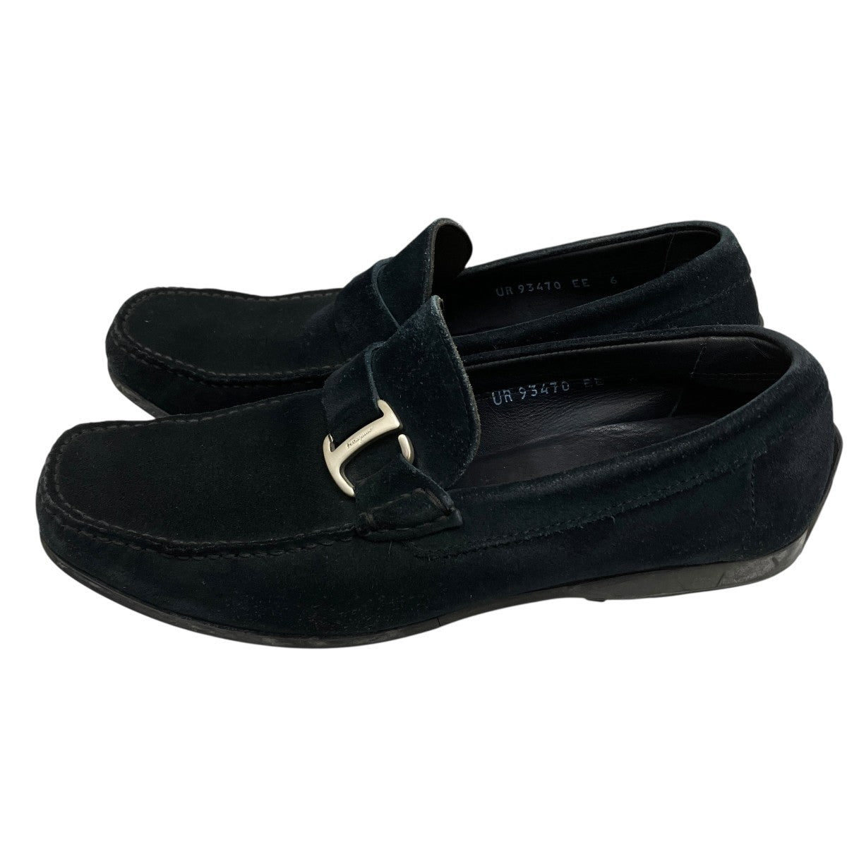 Salvatore Ferragamo スエードローファーUR 93470 古着・中古-3枚目のアイテム画像