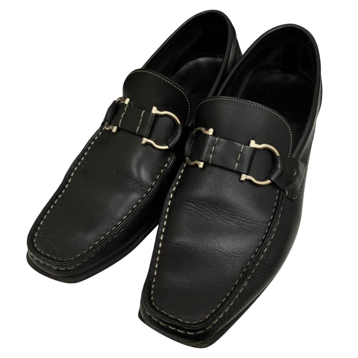 Salvatore Ferragamo ビットローファーUR 90732 古着・中古-1枚目のアイテム画像