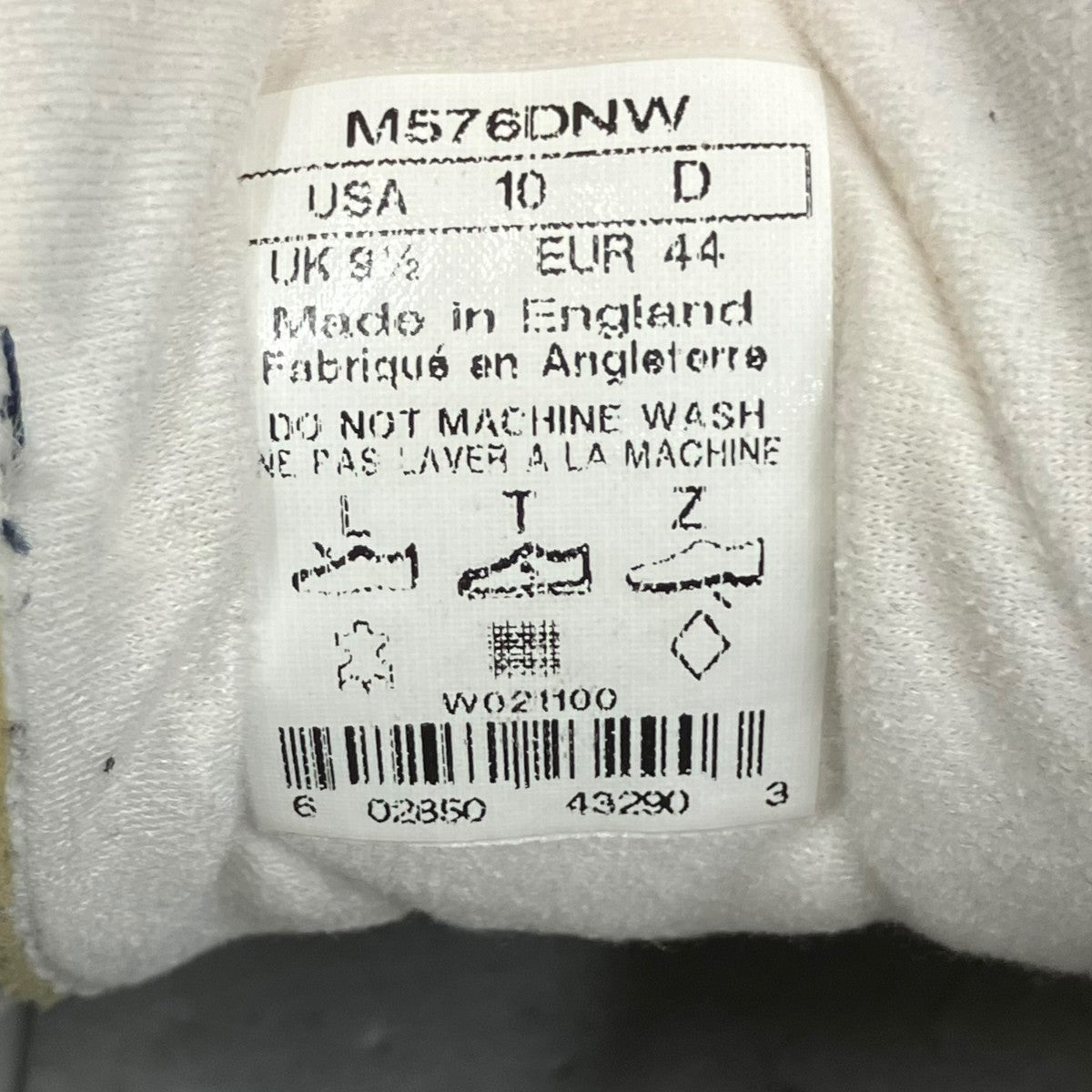 NEW BALANCE MADE IN ENGLANDスニーカーM576DNW 古着・中古-10枚目のアイテム画像