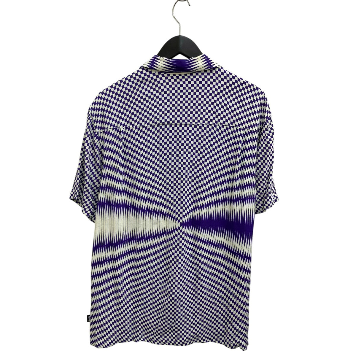 stussy Psychedelic Check Shirt半袖シャツ1110165 古着・中古-2枚目のアイテム画像