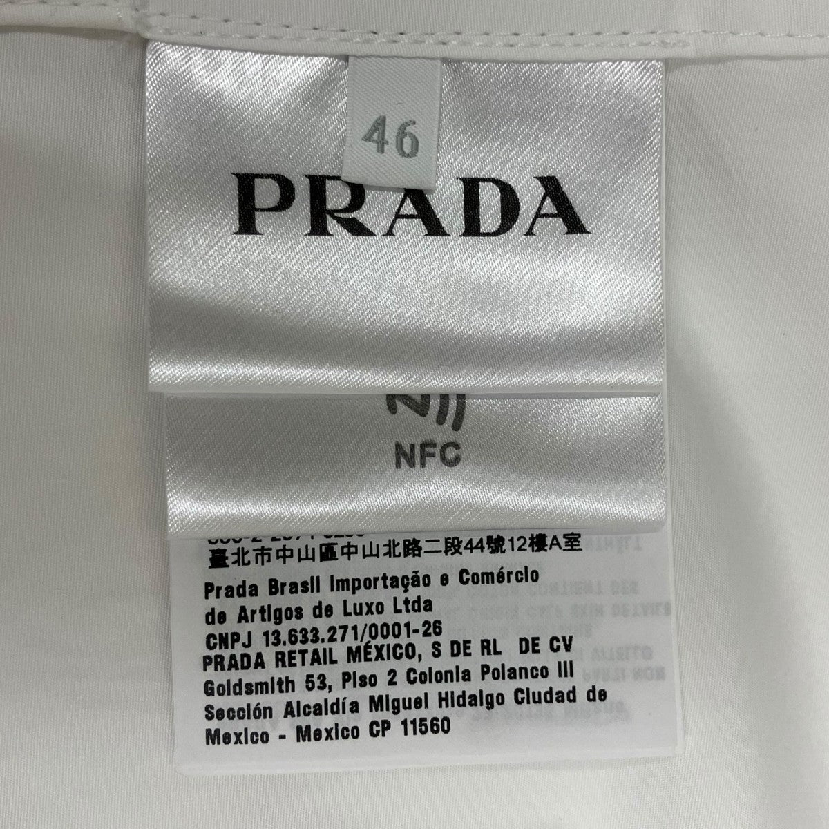 PRADA(プラダ) Re-Nylonサファリジャケット SGC553 SGC553 ホワイト