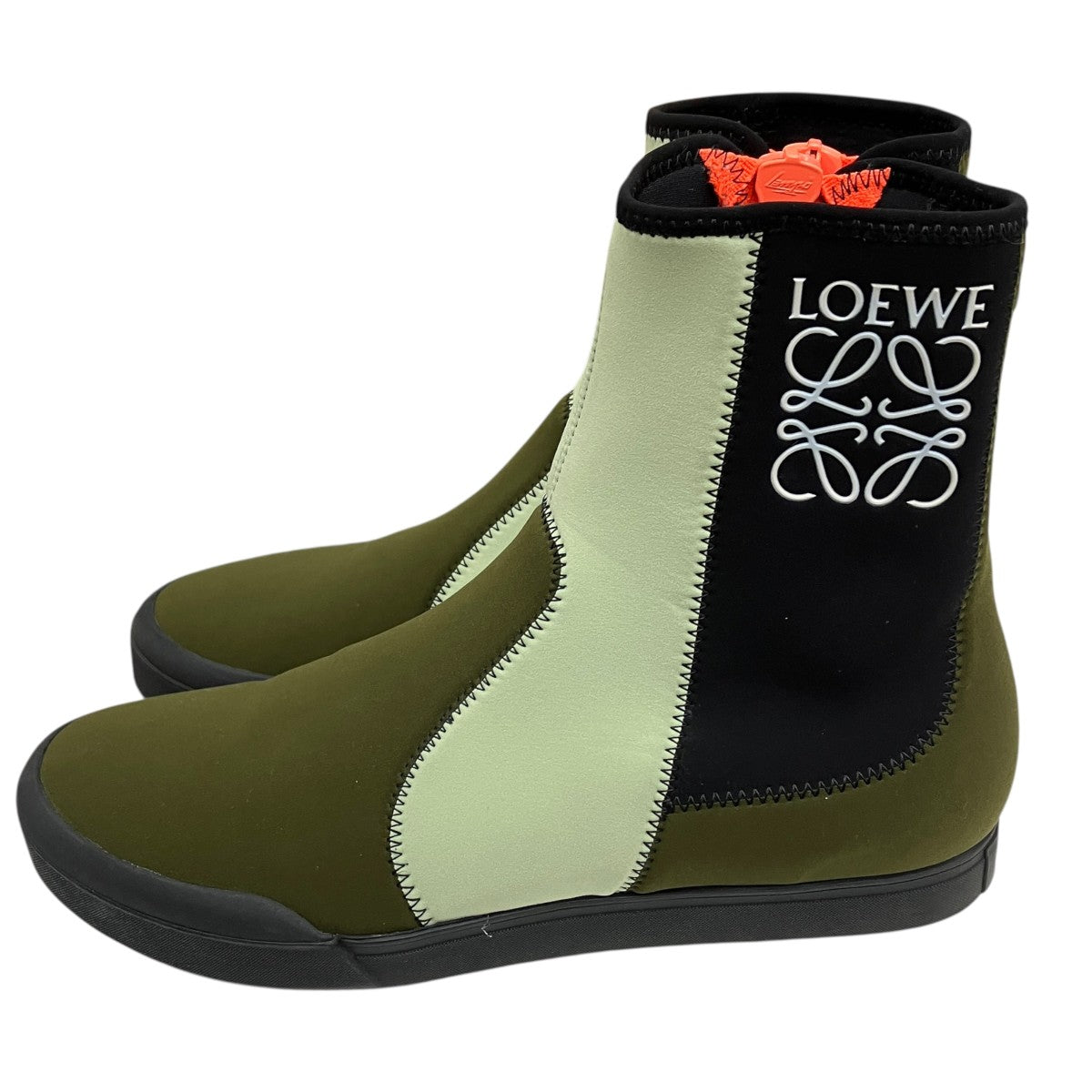 LOEWE Paula’s Ibizaサイドジップブーツ591903 古着・中古-3枚目のアイテム画像