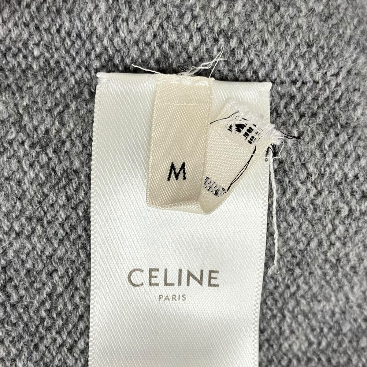 CELINE(セリーヌ) ニットパーカー2A97Q373N 2A97Q373N グレー サイズ M