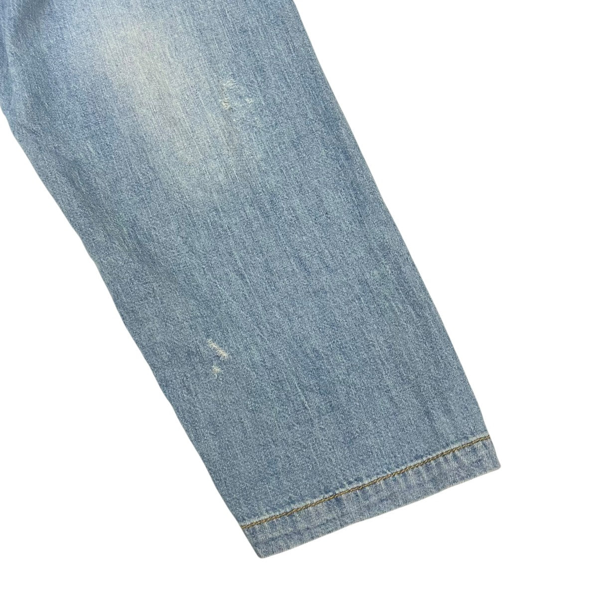 Saint Laurent Paris 19SS デストロイデニムフーディ 551378 古着・中古-6枚目のアイテム画像