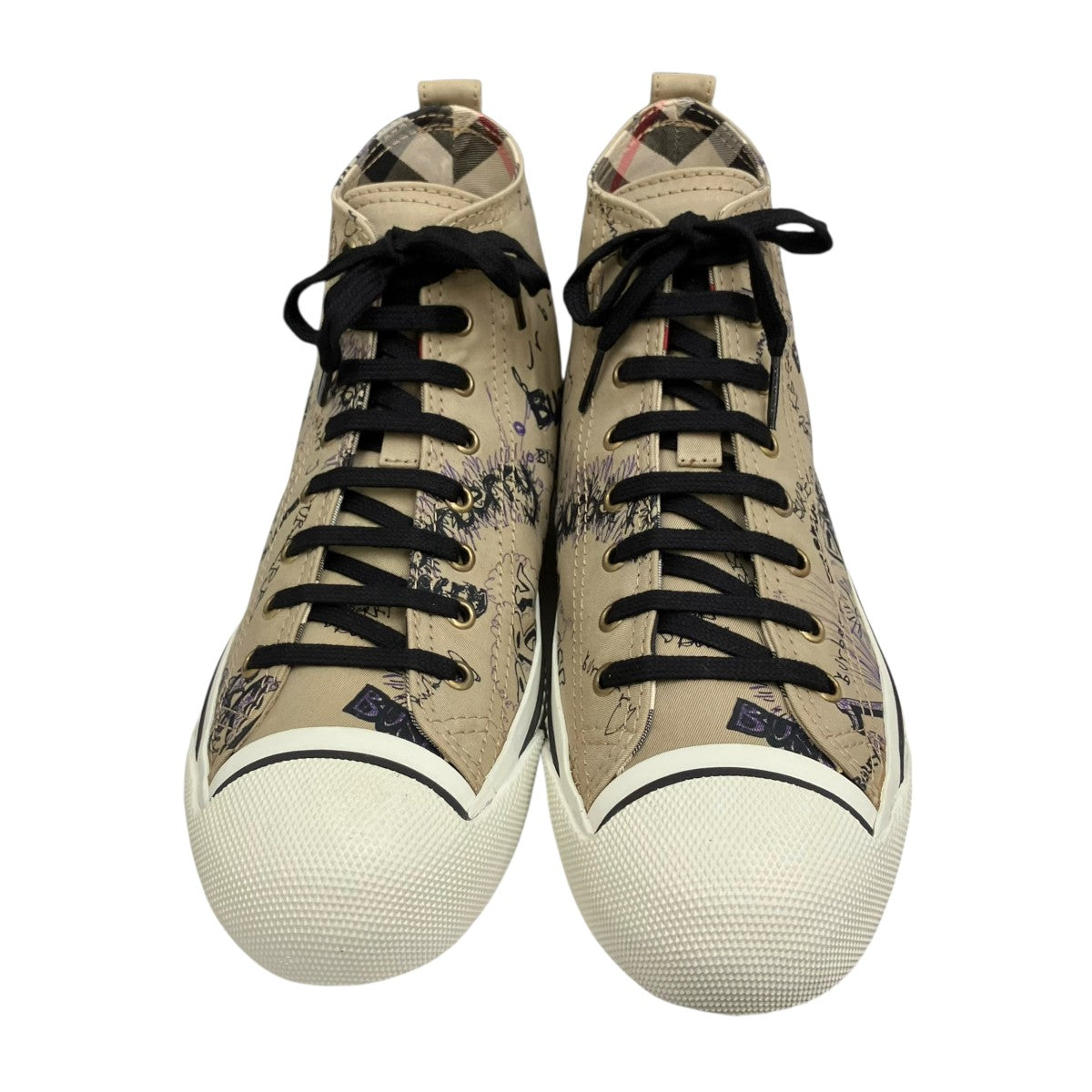 BURBERRY グラフィック ハイカットスニーカー 4066264 古着・中古-2枚目のアイテム画像