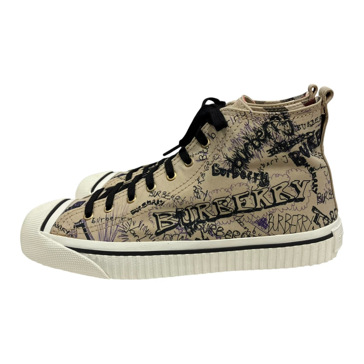 BURBERRY グラフィック ハイカットスニーカー 4066264 古着・中古-3枚目のアイテム画像