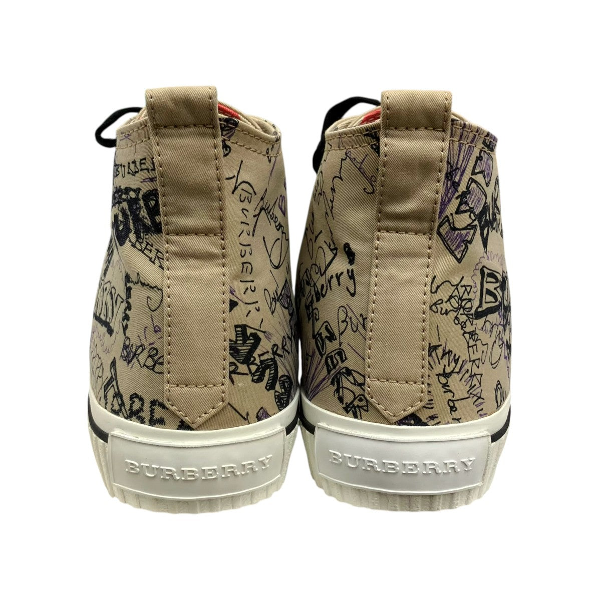 BURBERRY グラフィック ハイカットスニーカー 4066264 古着・中古-4枚目のアイテム画像