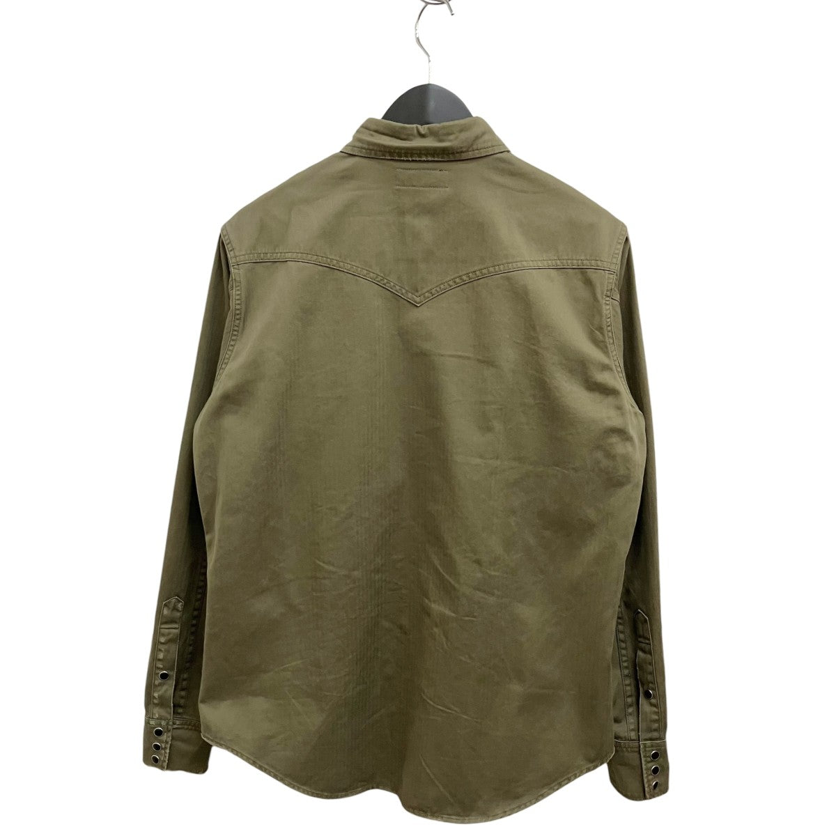 Saint Laurent Paris ダメージ加工 ウエスタンシャツ長袖シャツ629966 古着・中古-2枚目のアイテム画像