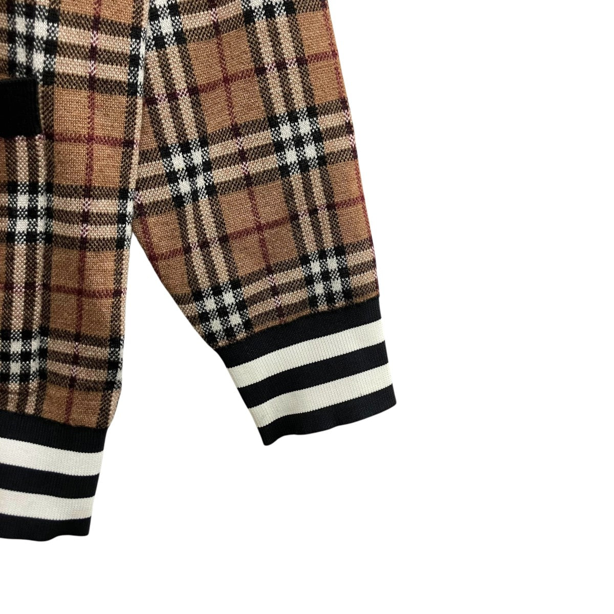 BURBERRY LONDON(バーバリーロンドン) チェックニットカーディガン