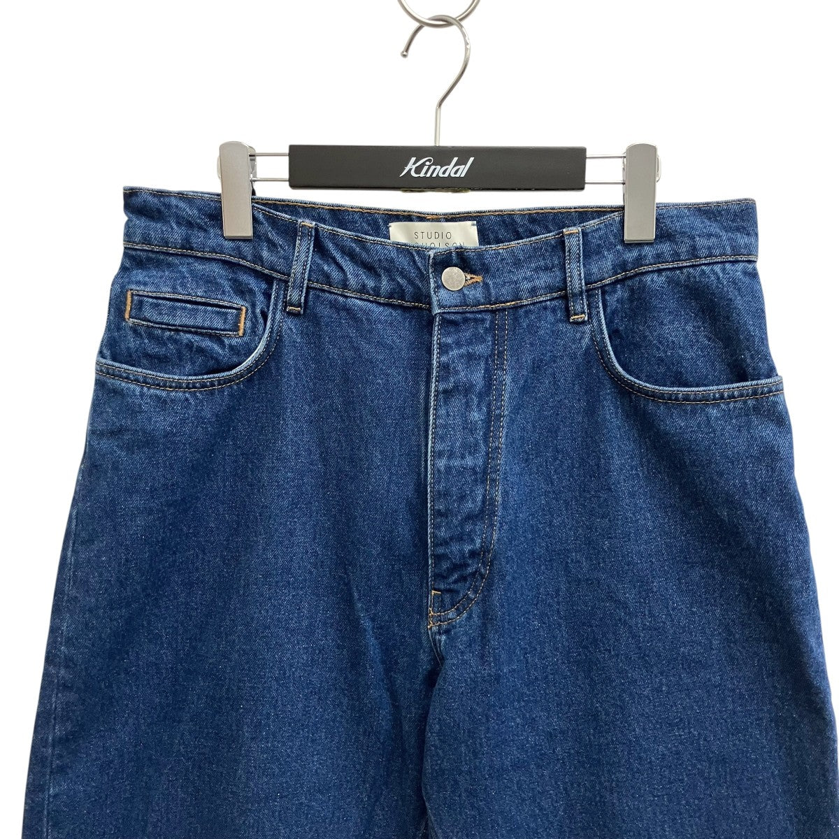 STUDIO NICHOLSON TANNARO 14OZ TWILL DENIM EASY TAPERED PANTデニムパンツSNM-814 古着・中古-3枚目のアイテム画像