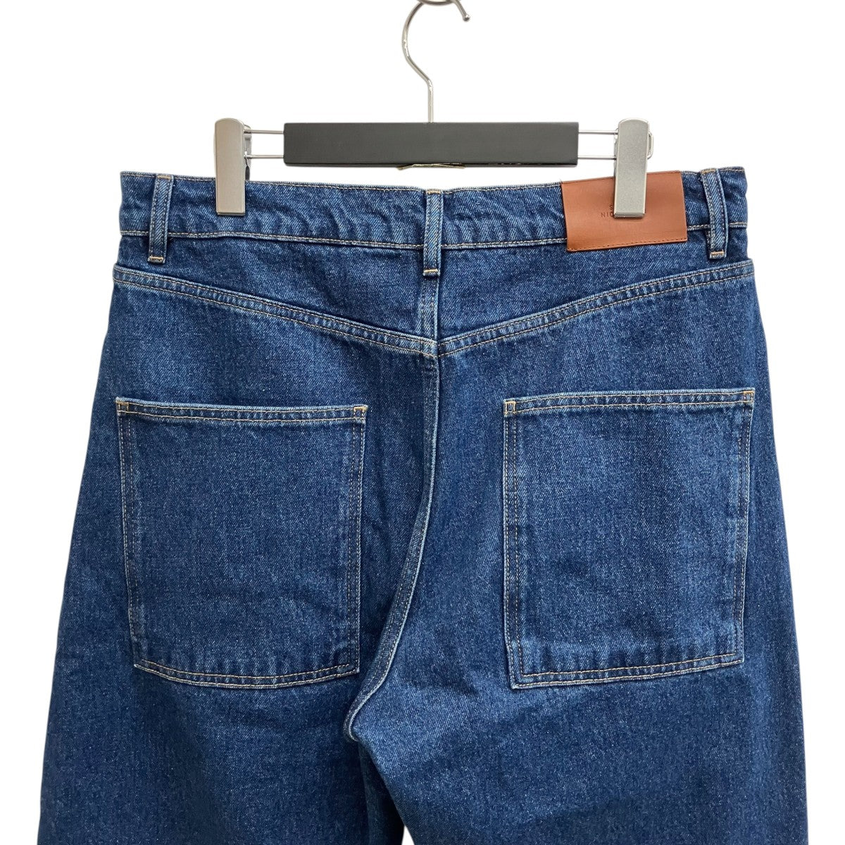STUDIO NICHOLSON TANNARO 14OZ TWILL DENIM EASY TAPERED PANTデニムパンツSNM-814 古着・中古-4枚目のアイテム画像