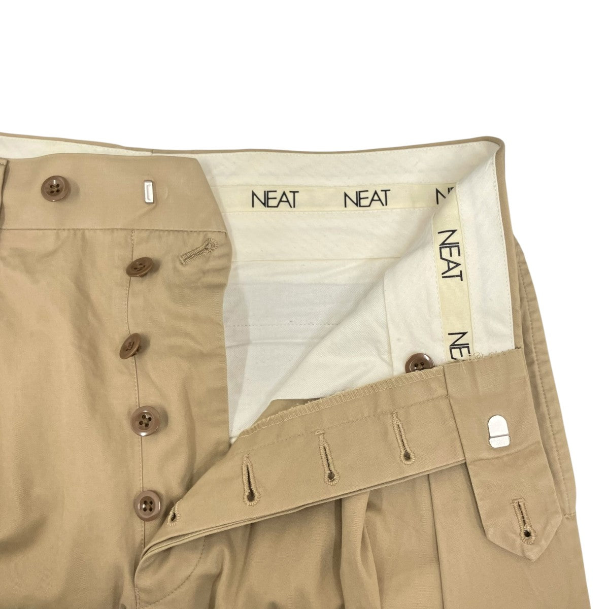 NEAT タックパンツ 古着・中古-8枚目のアイテム画像