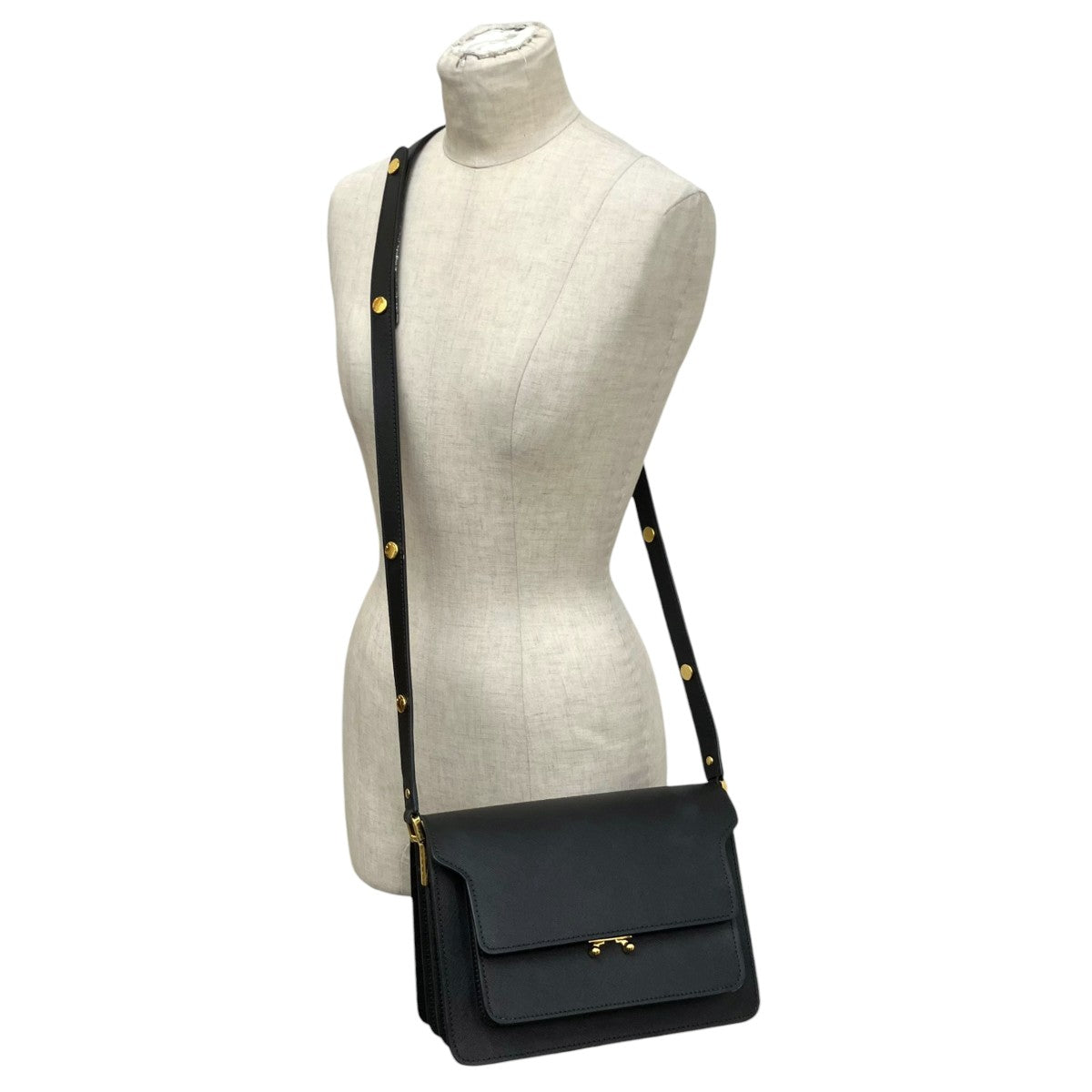 MARNI TRUNKショルダーバッグSBMPN09NO1 古着・中古-2枚目のアイテム画像