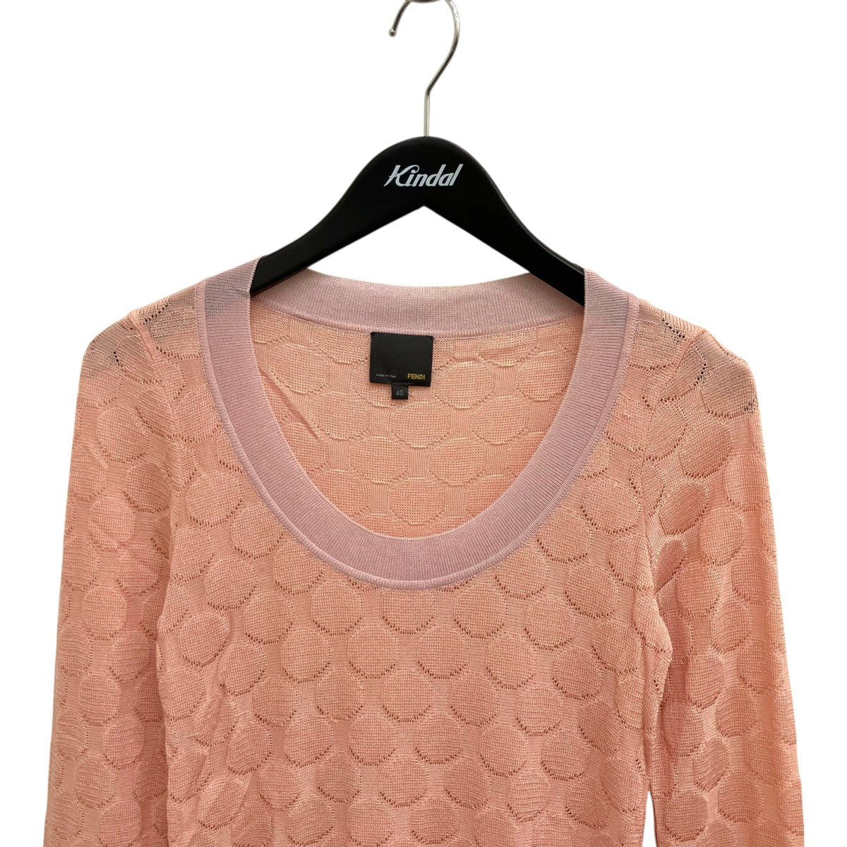 FENDI 薄手ニット 古着・中古-3枚目のアイテム画像