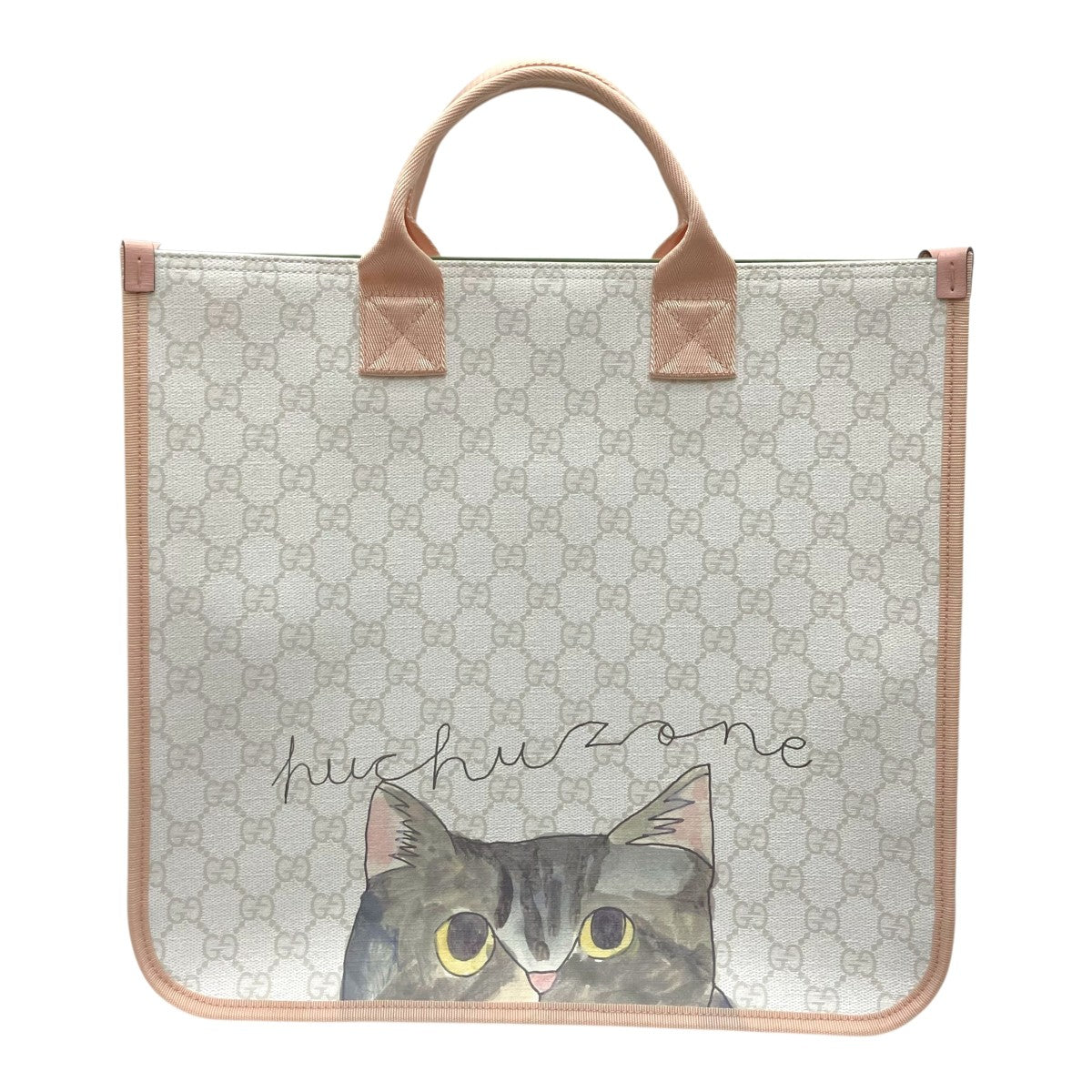 GUCCI GGスプリームキャンバスハンドバッグ605831 古着・中古-2枚目のアイテム画像
