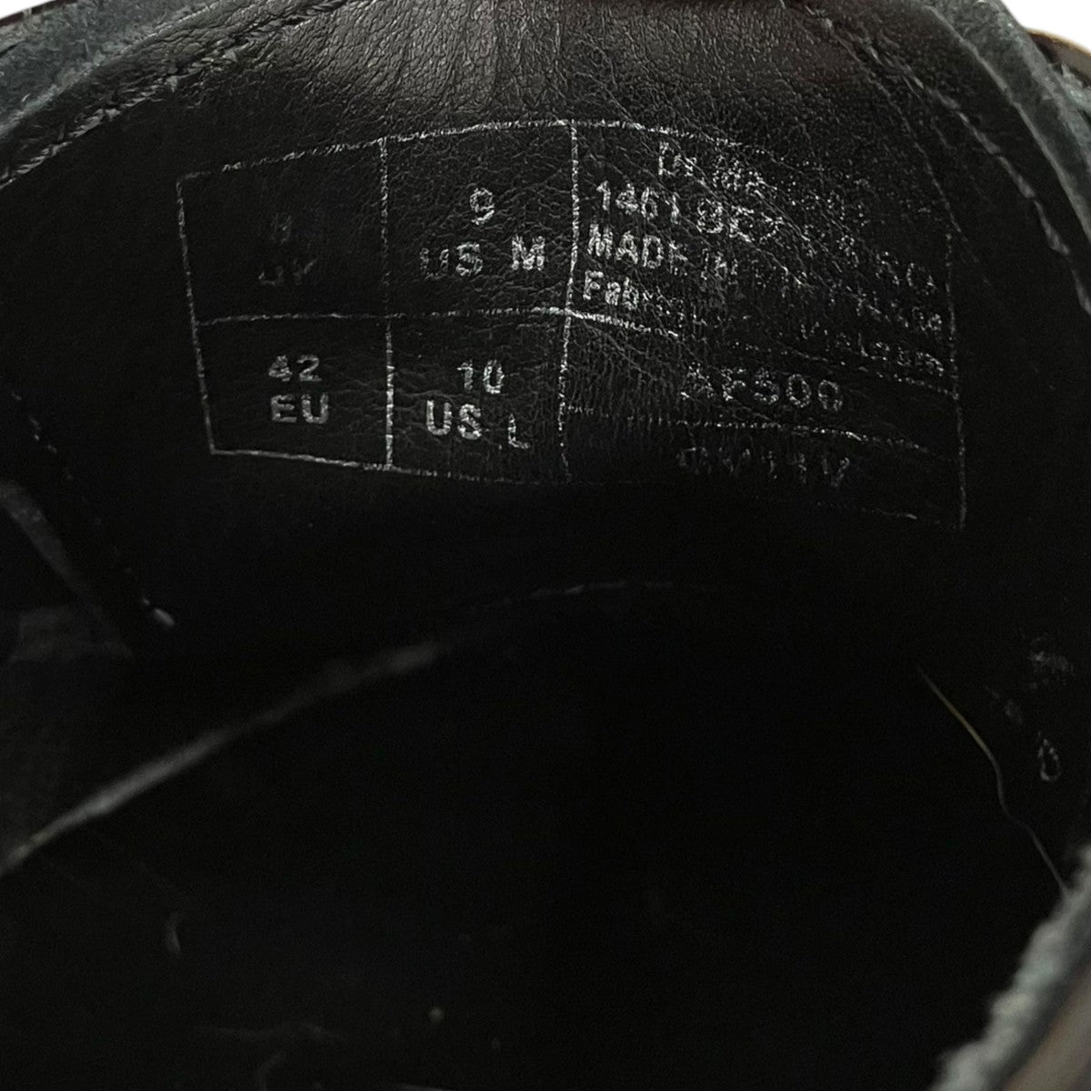 Dr．Martens×RICK OWENS 3ホールシューズ27026001 古着・中古-10枚目のアイテム画像