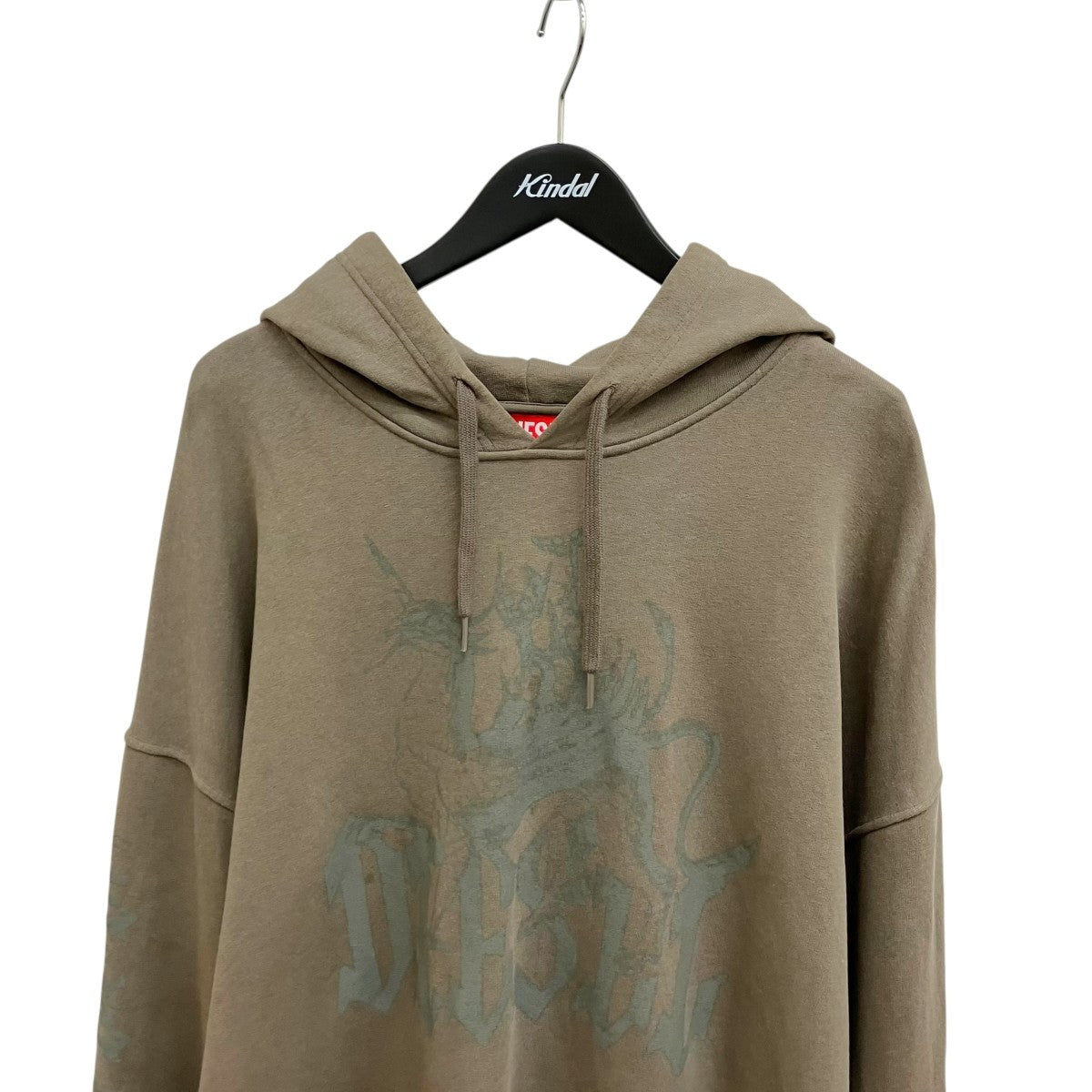 DIESEL 26SSTreated Hoodie With Griffin PrintパーカーA23805 古着・中古-3枚目のアイテム画像