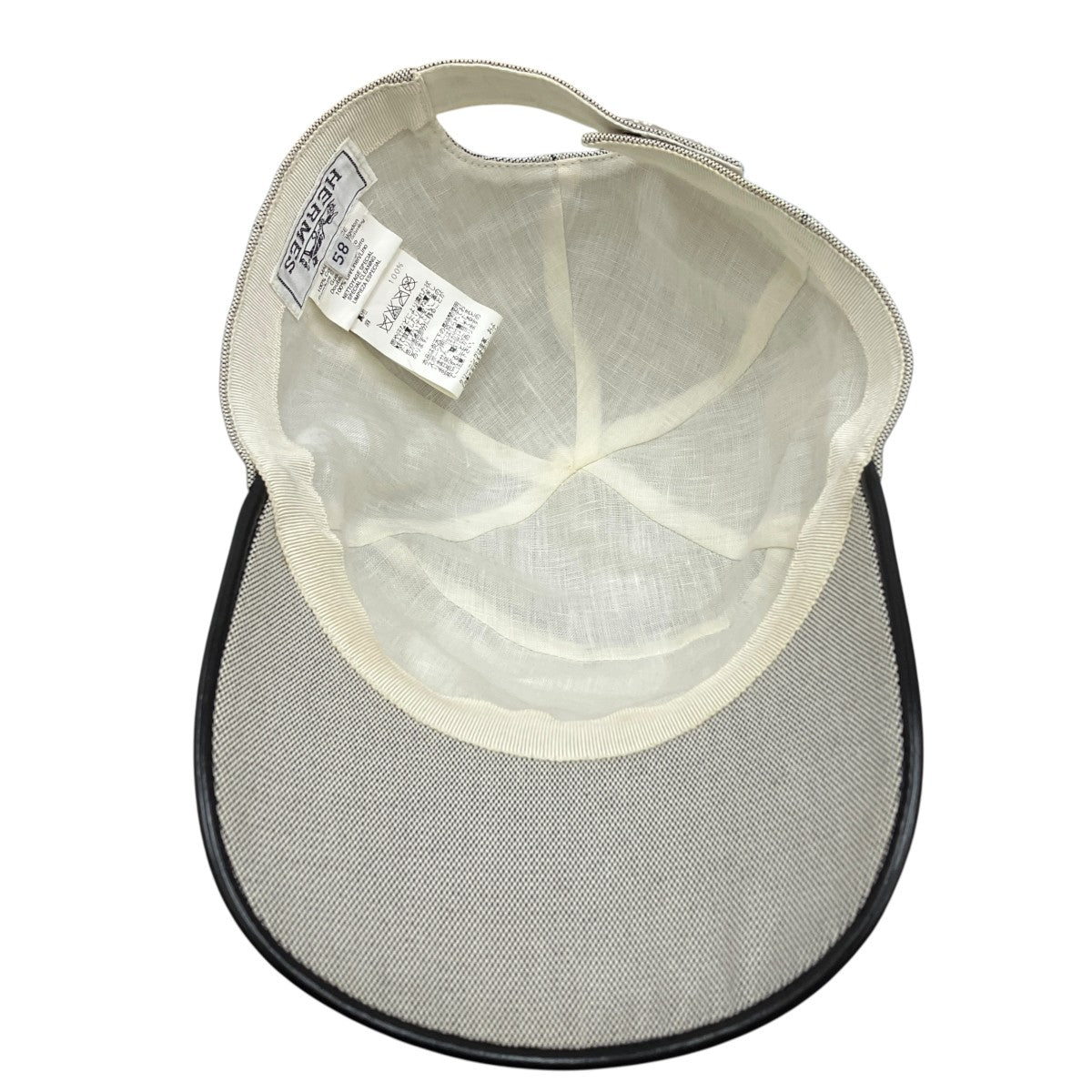 HERMES キャップ 古着・中古-5枚目のアイテム画像