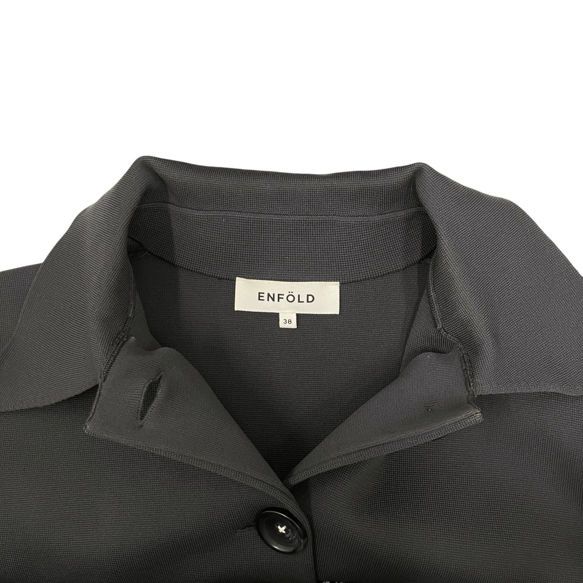 ENFOLD SOUTIEN COLLAR SHORT CARDIGANカーディガン300GS270-1030 古着・中古-5枚目のアイテム画像