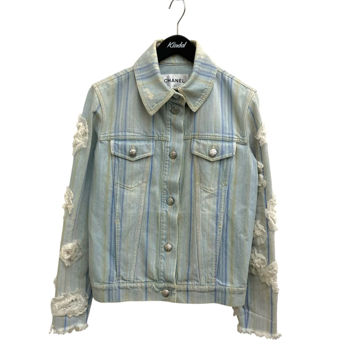 CHANEL デニムジャケットP58708V44707 古着・中古-1枚目のアイテム画像