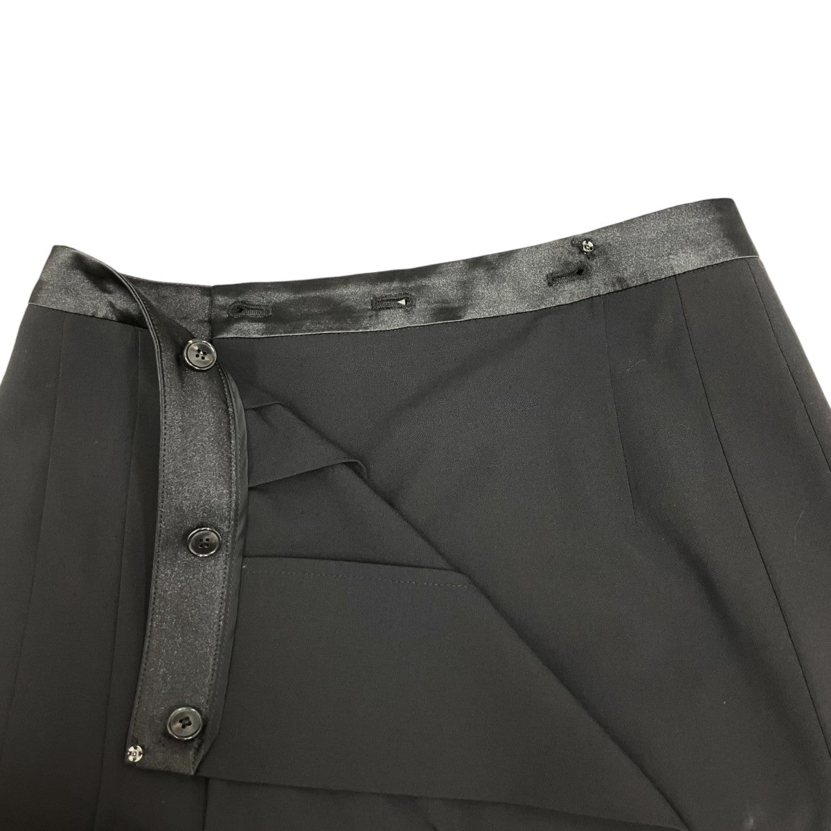 RECTO PLEATED WRAP SKIRT RW25WWSK005BK 古着・中古-4枚目のアイテム画像