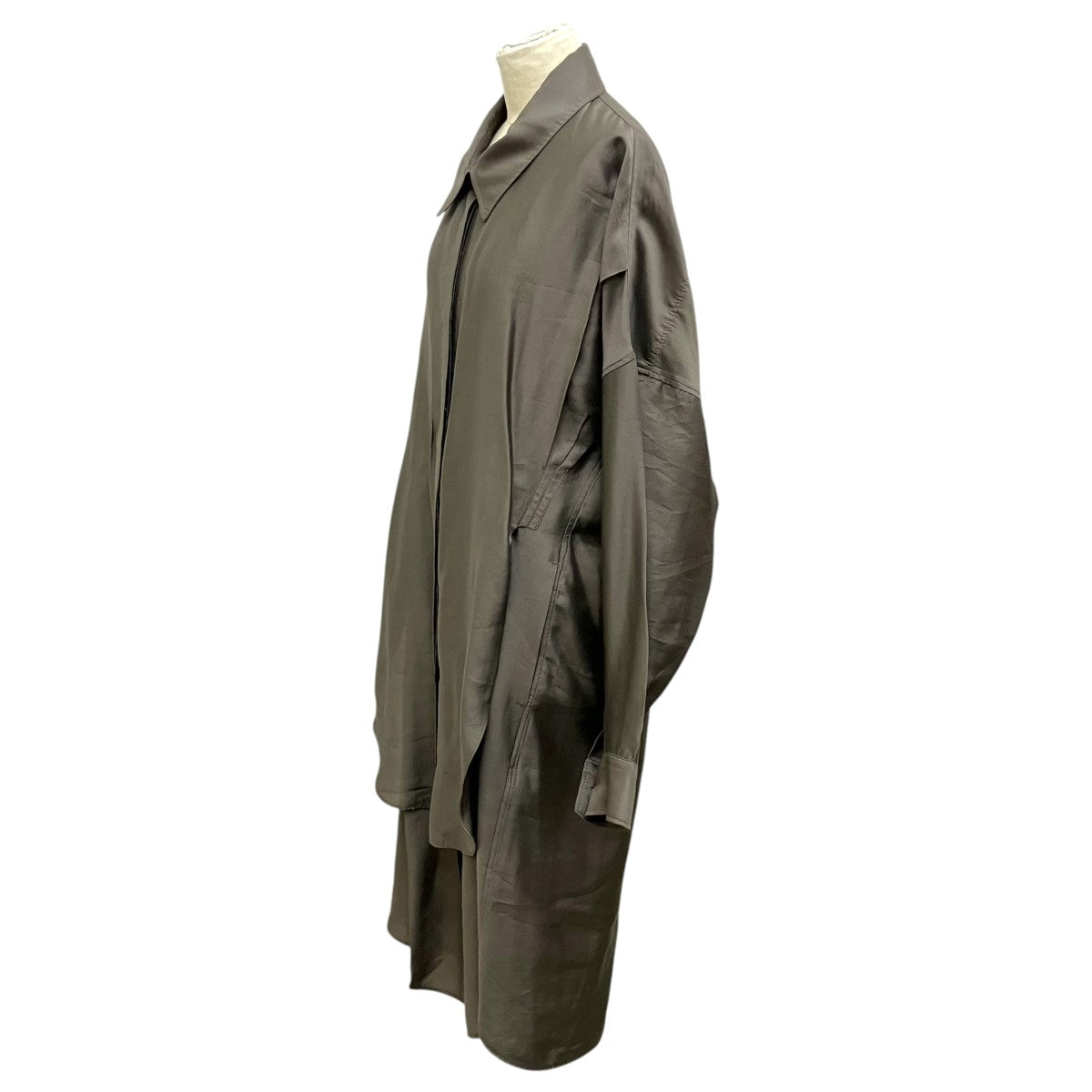 RECTO DOUBLE LAYER POINT SHIRT DRESSシャツワンピースRW25WWDR0347BR 古着・中古-3枚目のアイテム画像