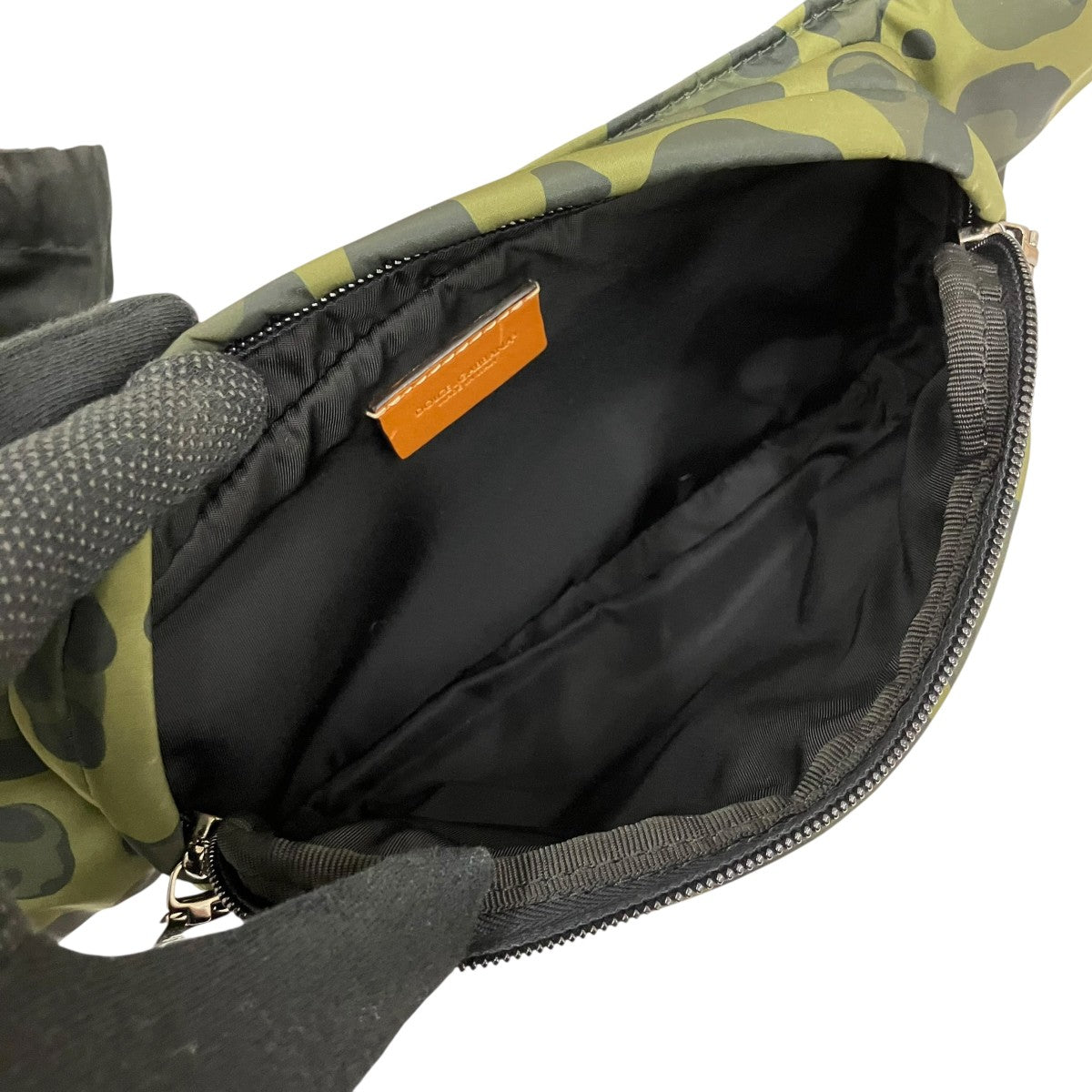 DOLCE ＆ GABBANA カモフラージュ柄ウエストポーチ 古着・中古-4枚目のアイテム画像