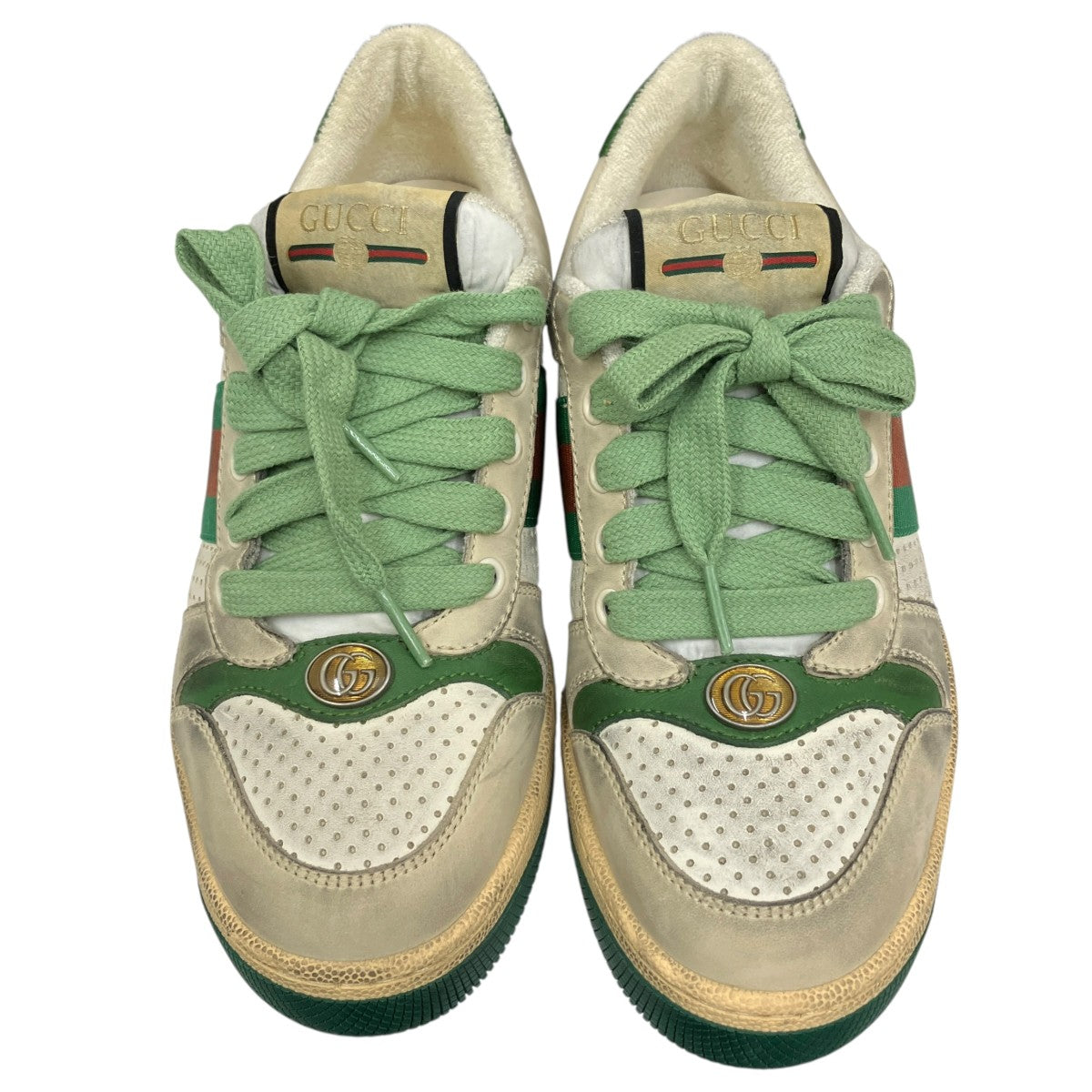 GUCCI 19SS ビィンテージ加工スニーカー 546163 古着・中古-2枚目のアイテム画像