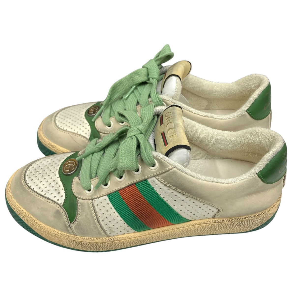 GUCCI 19SS ビィンテージ加工スニーカー 546163 古着・中古-3枚目のアイテム画像