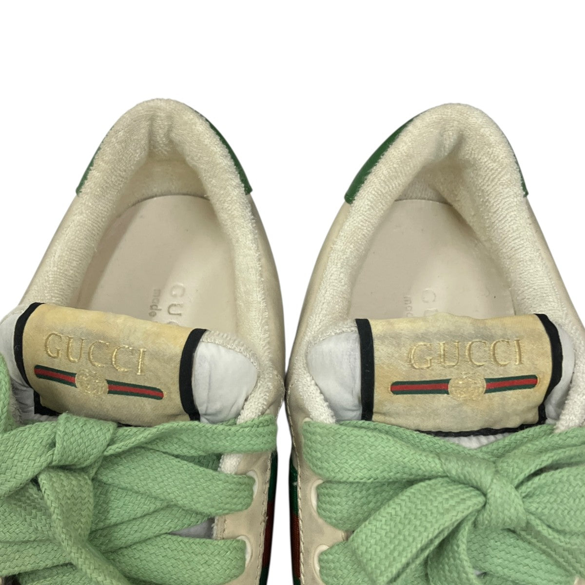 GUCCI 19SS ビィンテージ加工スニーカー 546163 古着・中古-7枚目のアイテム画像