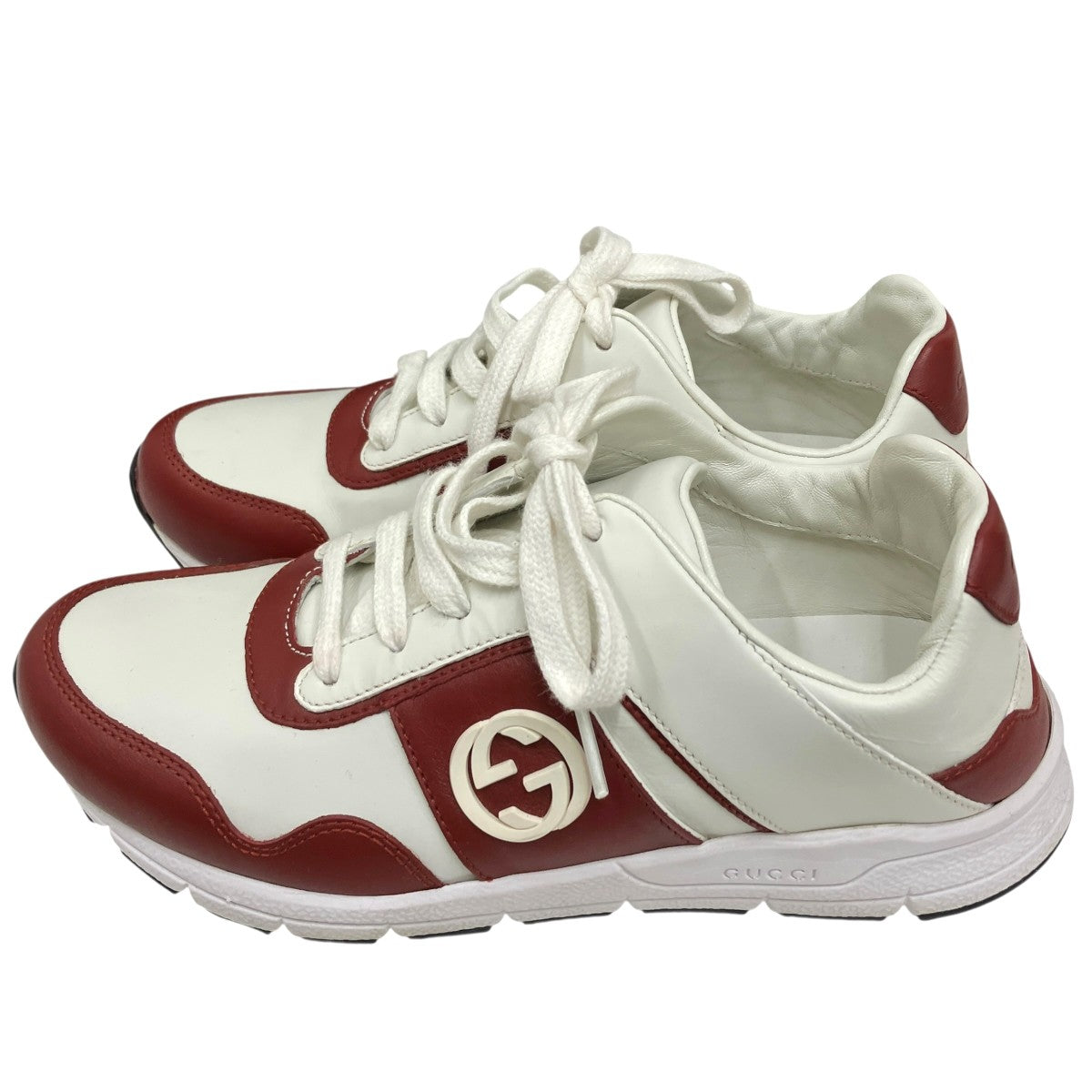 GUCCI インターロッキングG バイカラー ツートンスニーカー426185 古着・中古-3枚目のアイテム画像