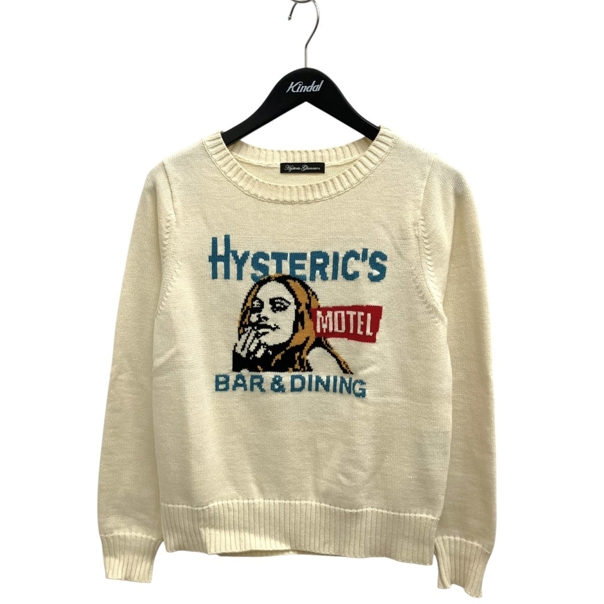 Hysteric Glamour BAR＆DININGニット0161NS15 古着・中古-1枚目のアイテム画像