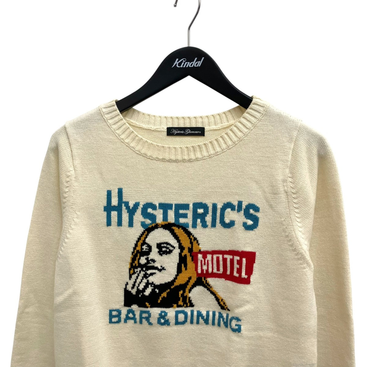 Hysteric Glamour BAR＆DININGニット0161NS15 古着・中古-3枚目のアイテム画像