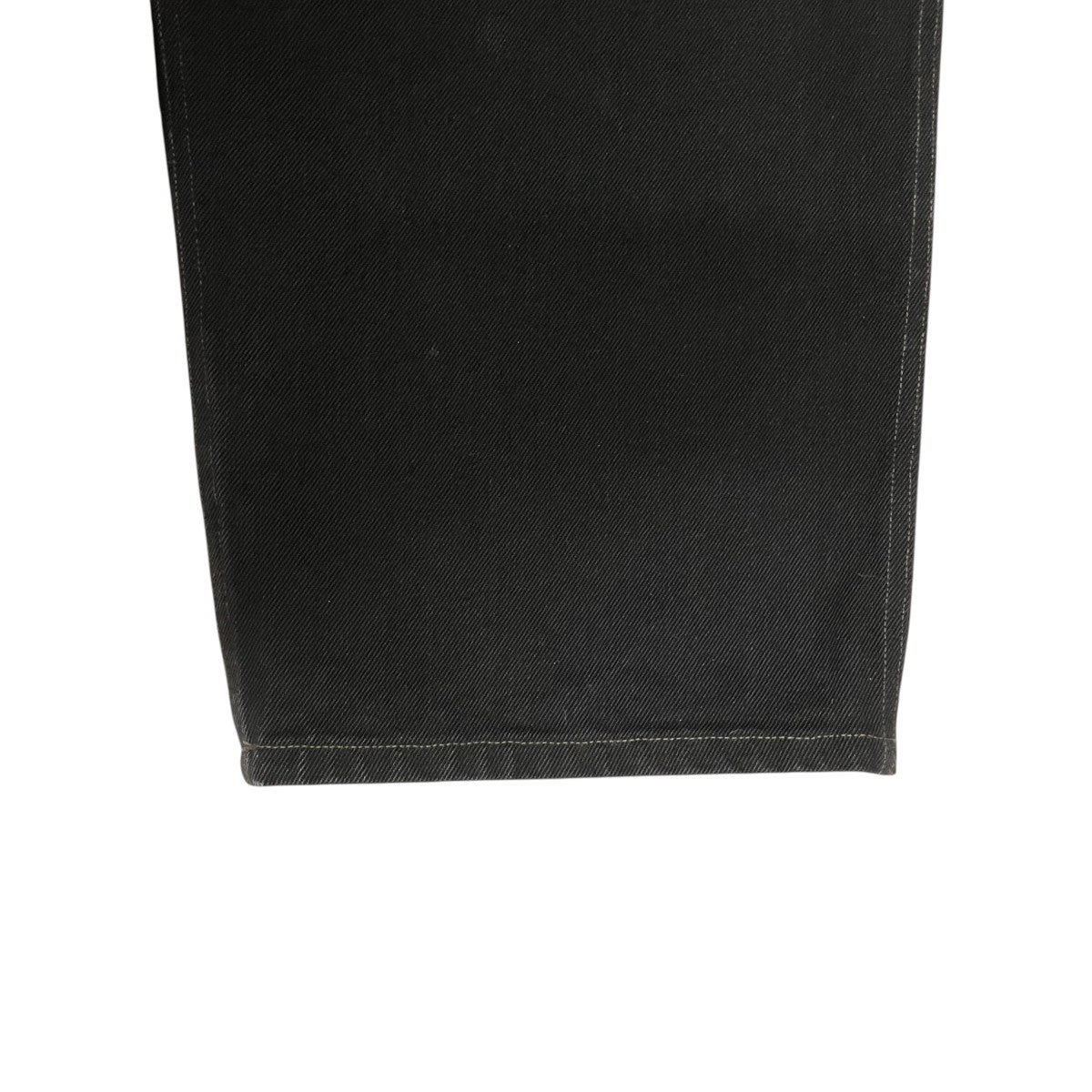 COMOLI 26SS ブラックデニムベルテッドパンツ D01-03001 古着・中古-5枚目のアイテム画像