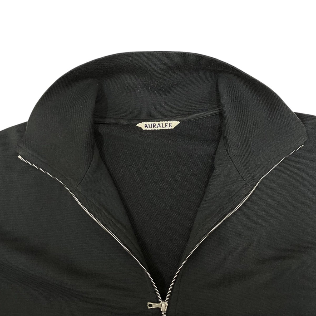AURALEE 25AWSUPER HIGH GAUGE SWEAT ZIP BLOUSONドライバーズニットA25AB01CU 古着・中古-5枚目のアイテム画像