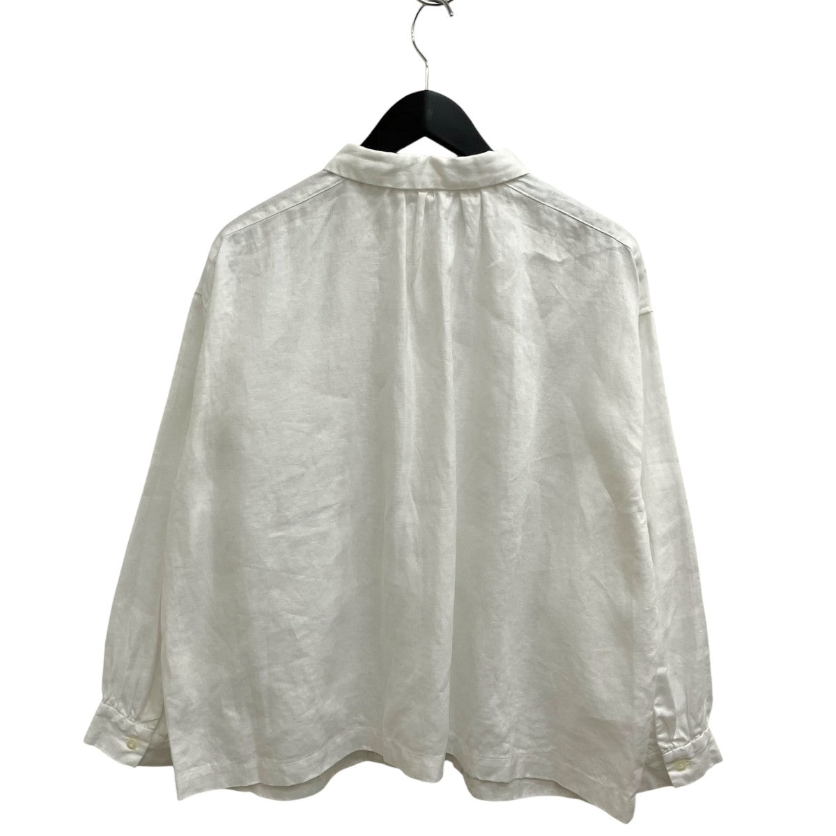 nest Robe リネンオックスタックブラウス 01261-1087 古着・中古-2枚目のアイテム画像