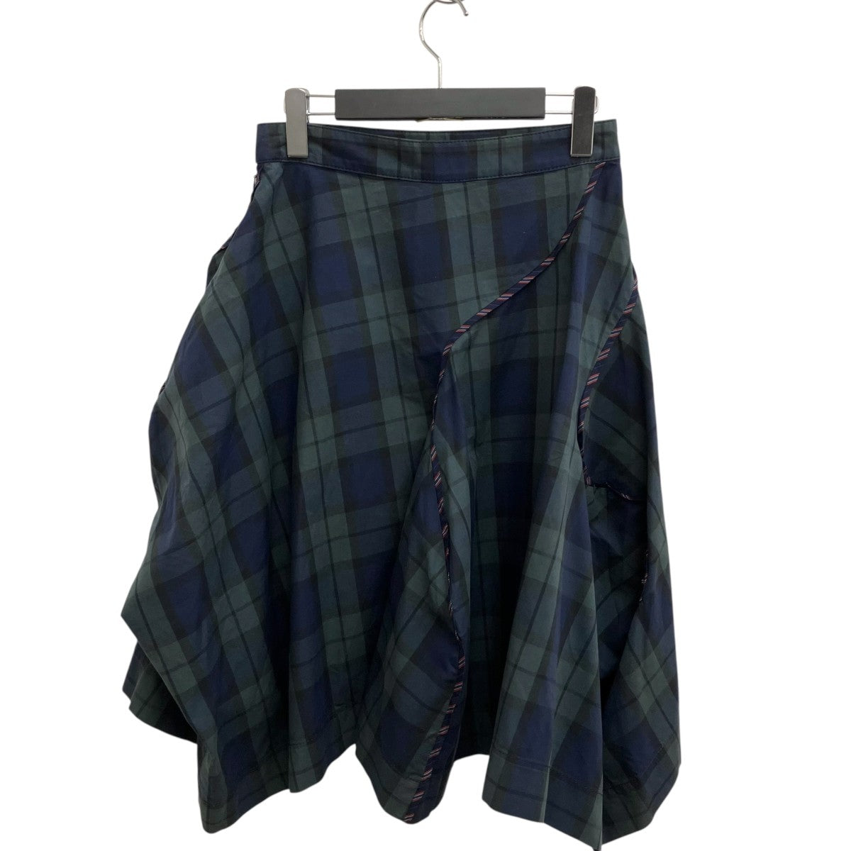 Vivienne Westwood RED LABEL チェック変形スカート357-01-23006 古着・中古-2枚目のアイテム画像