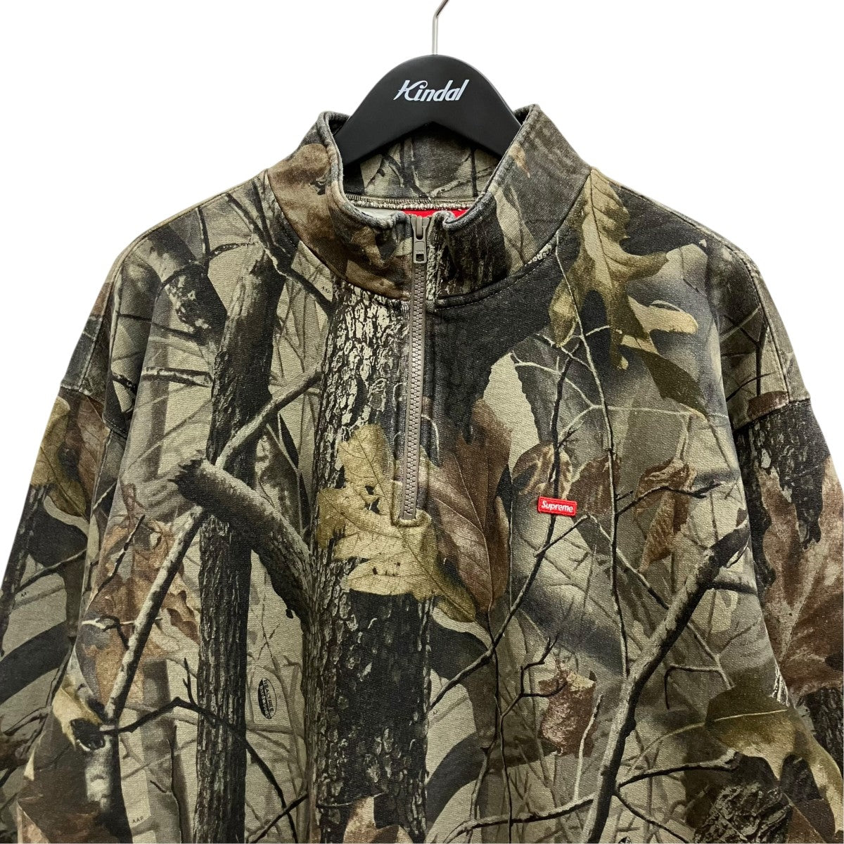 Supreme 25SSSmall Box Half Zip Pulloverハーフジップスウェット 古着・中古-3枚目のアイテム画像