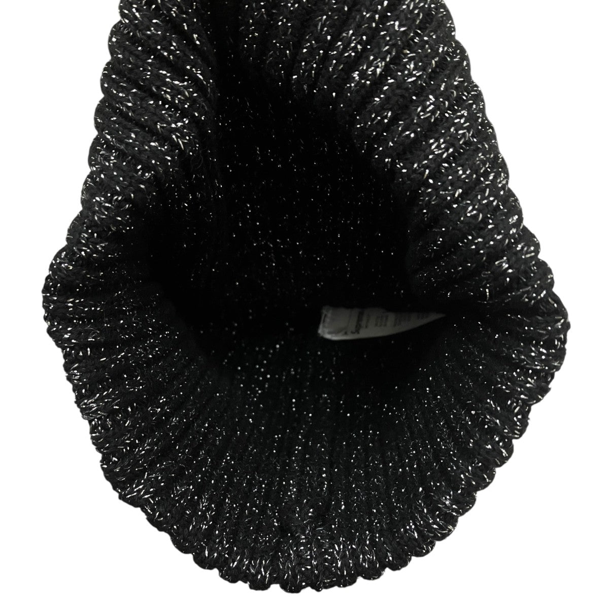 Supreme 25SSOverdyed Beanie Metallic Blackニット帽 古着・中古-3枚目のアイテム画像