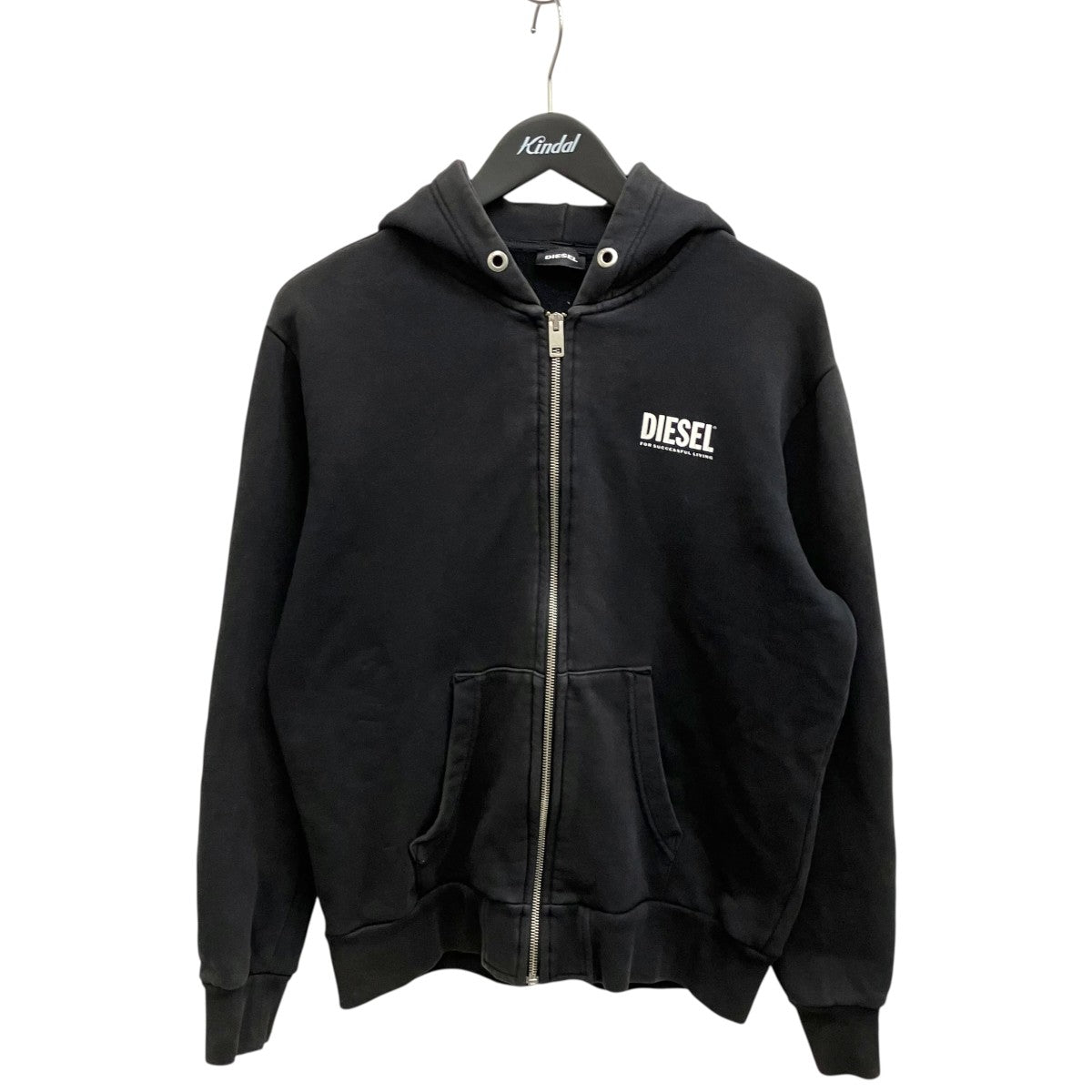 DIESEL ジップパーカー00J4YP 古着・中古-1枚目のアイテム画像