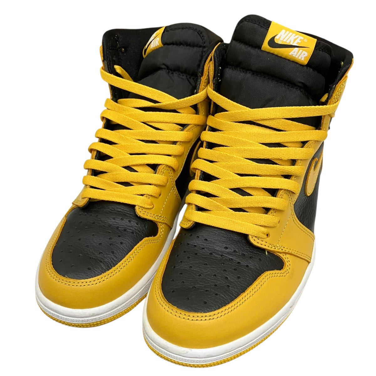 NIKE AIR JORDAN 1 RETRO HIGH OG POLLENスニーカー555088-701 古着・中古-1枚目のアイテム画像