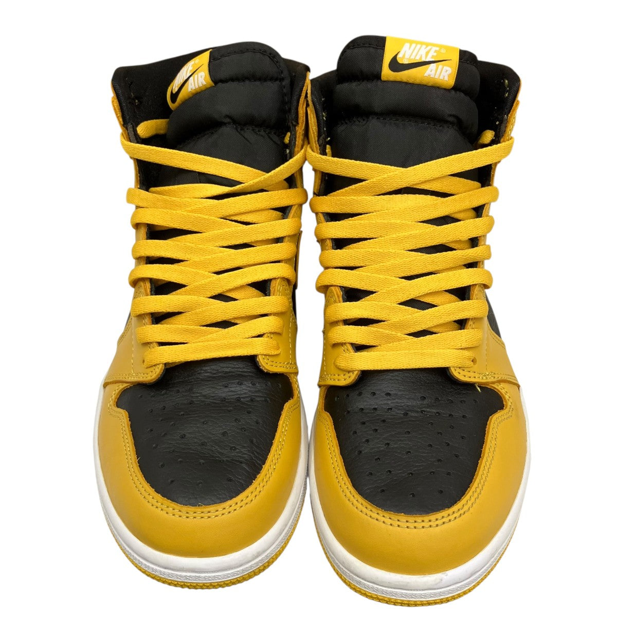 NIKE AIR JORDAN 1 RETRO HIGH OG POLLENスニーカー555088-701 古着・中古-2枚目のアイテム画像